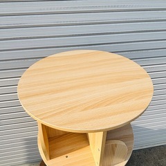 📚【回転式本棚 A4対応 天然木 大容量 スリム】の画像