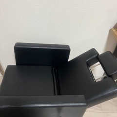 サロン用　手動　リクライニングチェアの画像
