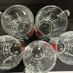 昭和レトロ　アサヒビール　ジョッキ5個セットの画像