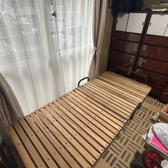【現物みてキャンセルOK】折りたたみベッドの画像