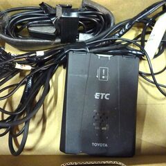 ジャンク品 動作不明 ETC車載器 4台セット トヨタ車専用 旧規格 DNETC001 DNETC002等 札幌市東区 新道東店の画像