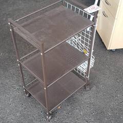 リサイクルショップどりーむ荒田店　No5464　ラック　写真参照🎵　キャスター付きで便利🎵の画像