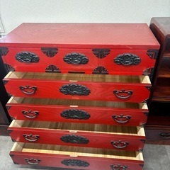 1127-22 QC-7 　岩谷堂家具 チェスト 高級 和家具 収納 の画像