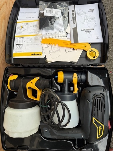 WAGNER フレキシオ FLEXiO 570 電動塗装機 スプレーガン セット
