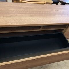 【ジャングルジャングル石津店】TV台　TVボード　ブラウン 幅120cm　おしゃれ 北欧調 収納 堺市 西区 東区 北区 南区 堺区 石津の画像