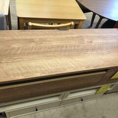 【ジャングルジャングル石津店】TV台　TVボード　ブラウン 幅120cm　おしゃれ 北欧調 収納 堺市 西区 東区 北区 南区 堺区 石津の画像