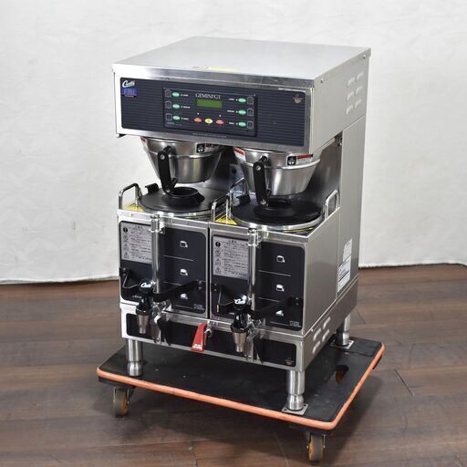 ≪zyt2353ジ≫ Curtis/カーティス コンテナブルーワー GEM3 GEMINI-Twin WC-728 FMI取扱GEM-TSJP コーヒーマシン 中古厨房機器/リユースストレージ仙台 60520-09
