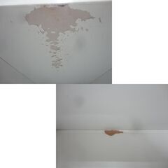 ミドルレンジボード ホワイト 幅120㎝×奥行50㎝×高さ94.5㎝ カップボード キッチンボード エナメル 西岡店の画像