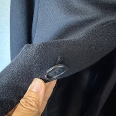 カシミア100%のハーフコートの画像