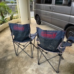 Colemanアウトドアチェアーの画像