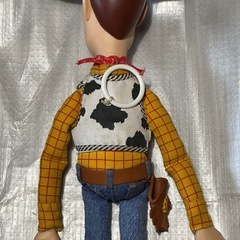 トイストーリー　ウッディー　人形　フィギア　中古の画像