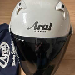 Arai ヘルメット　バイクグローブの画像