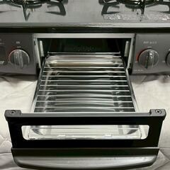 【Rinnai】 リンナイ ガステーブル RT35NJH 2023年製 KG35NBKR LPガス用 キッチン家電 動作確認済み A0939の画像