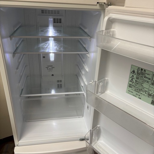 Panasonic 冷蔵庫168L NR-B17HW-W 中古品
