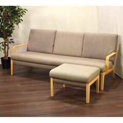 カリモク家具 3人掛けソファ(ソファ)の中古が安い！激安で譲ります