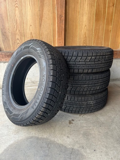 組み換え無料スタッドレス中古タイヤ185/70R14 88Q ヨコハマiG60