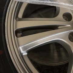 冬用アルミホイール＆スタッドレスタイヤ 4本セットの画像