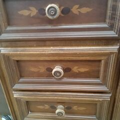 ★リユースのサカイ水戸店★  キャビネット ブラウン H79×D40×W80 クリーニング済み MT6428の画像