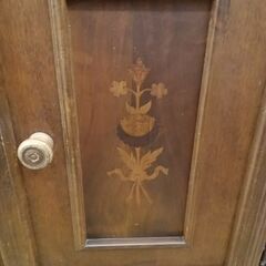 ★リユースのサカイ水戸店★  キャビネット ブラウン H79×D40×W80 クリーニング済み MT6428の画像