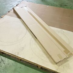 【愛知半田店引取限定】【未使用】 ウッドワン　枕棚セット　ホワイト　　奥行400mm　幅1840mm　OSM734-A7の画像