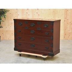 ≪yt1734ジ≫ 美品 境木工 吉野民芸 和箪笥 リユーススト...