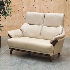 ≪zyt2387ジ限≫ ニトリ 2人掛けソファ ベージュ 引っか...