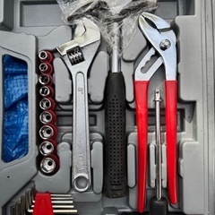 工具キット 工具箱ペンチハンマーDIYの画像