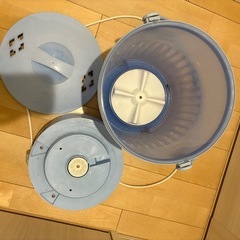 アルミス マルチ洗浄機 バケツ洗濯機　ブルー AK-M60 ALUMISの画像