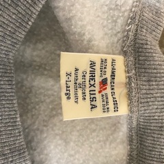 AVIREX アビレックス　トレーナー　グレー✖️ネイビーの画像