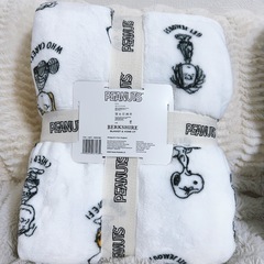 ブランケット　スヌーピーPeanuts大判ひざ掛け 152x177cmの画像