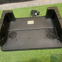 アイリスオーヤマ2口IHコンロ　IHK-W12SP-B 2020年製の画像