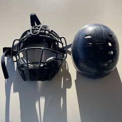 キャッチャー　レガース　面の画像