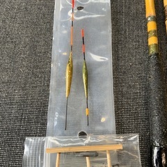 【029】 未使用　140cm 　タナゴ竿　タナゴ釣り　高野竹　手作り　釣り竿　川釣り　チョイ釣り 釣竿　こうや竹 の画像