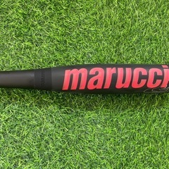 【美品】マルーチ marucci ワニクラッシャー WANI CRUSHER 赤ワニ 一般軟式用バット ミドルバランス83cm 700g の画像
