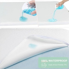 【新品未使用✨】バシネットマットレス ベビーベッド　20×35インチ 防水の画像