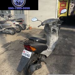 ナンバー有り＆自賠責保険加入済みで即乗り可能です!!買い取り、下取り大歓迎!!愛知県公安委員会登録業者(オートバイ商)☆GARAGE-ECO千音寺☆軽整備＆点検済み、ジャンク☆ホンダ　ライブディオチェスタAF34マッド　5-423名古屋市中川区より!!の画像