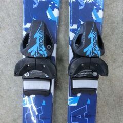 カザマ ジュニアスキー 2点セット 85cm SPAX J 青系 スキー板 子供用 KAZAMA 札幌市 西区 西野店の画像