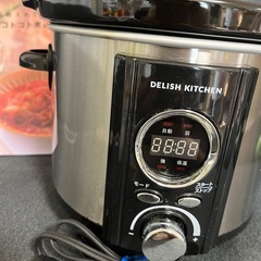 【未使用】コトコト煮込みシェフ レシピ本付き スロークッカーの画像