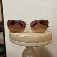 ブラウン サングラス 角型