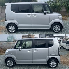 車検2年付‼️コミコミ価格‼️平成25年式ホンダN-BOXプラス🚗4WD！タイヤ4本新品！スライドドア！純正ナビ！バックモニター！アイドリングストップ！収納多数！ETC！キー2本！オートエアコン！の画像