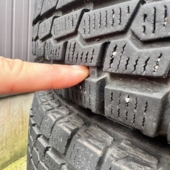 ジムニーシエル 　　jb74 純正ホイール　4本セット　スタッドレスタイヤ　195/80/R15   中古の画像