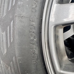 ジムニーシエル 　　jb74 純正ホイール　4本セット　スタッドレスタイヤ　195/80/R15   中古の画像