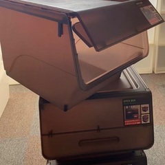 山善オープン収納ボックスの画像