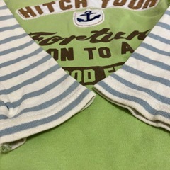 La Chiave 長袖Tシャツ 90サイズ グリーンの画像