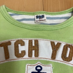 La Chiave 長袖Tシャツ 90サイズ グリーンの画像
