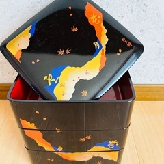 ☆* 道場六三郎　三段重箱　*☆
の画像