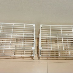 折りたたみの棚4個セットの画像