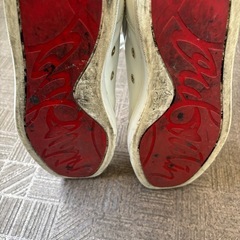 クリスチャンルブタン Louis Spikes レザー スニーカーの画像