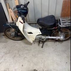 他でも出品中 早い方のみ 最終値下YAMAHAメイト50 部品取り レストアベースの画像
