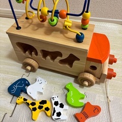 木のおもちゃ　4,800円の画像